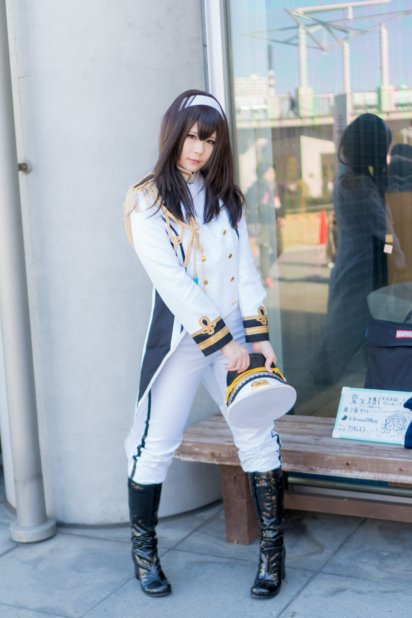 三星きらら（@kikirara0714cos）／「生存本能ヴァルキュリア」鷺沢文香