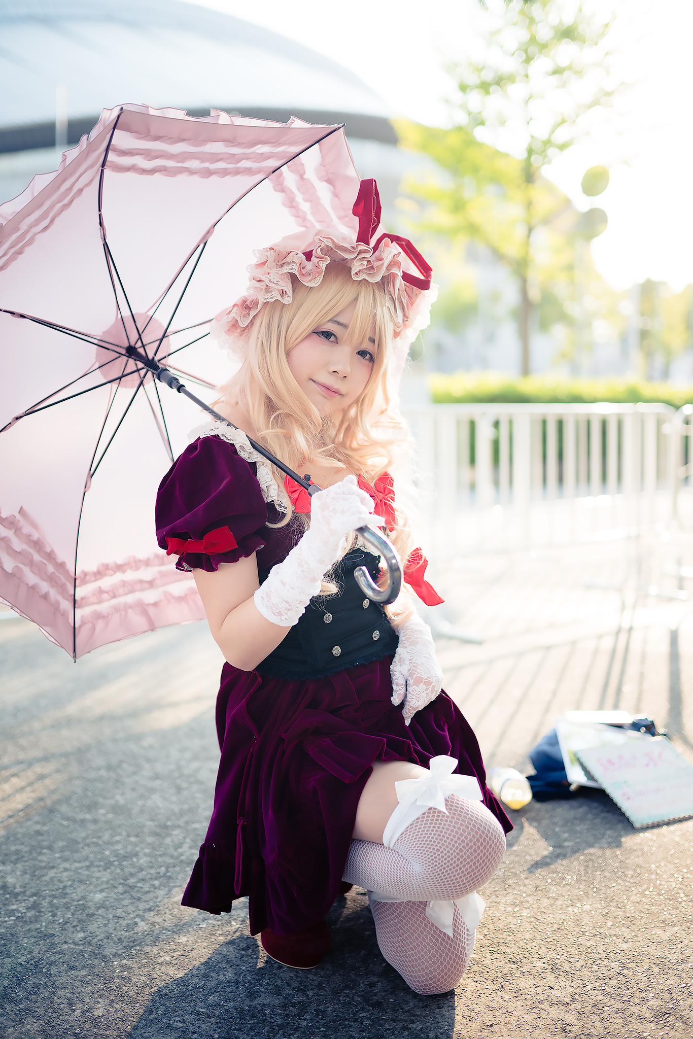 超会議2017_コスプレイヤー_ 穂南しずくさん（『東方』八雲紫）