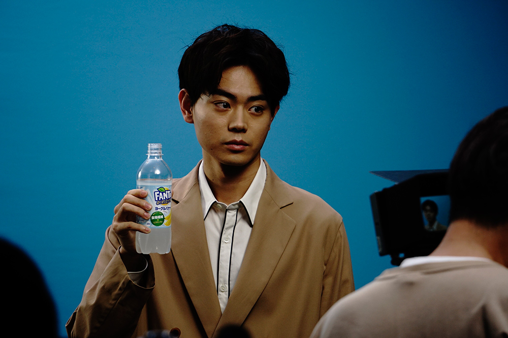 菅田将暉さんの新ファンタCMのメイキング