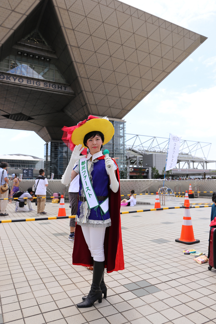 ナオさん／小池百合子知事（リボンの騎士コスプレ）