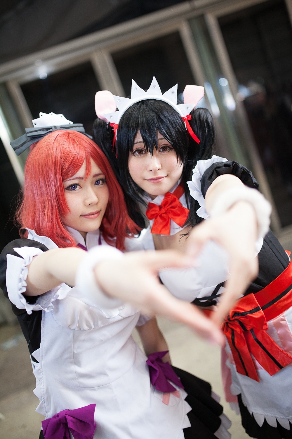 「ニコニコ超会議2016」コスプレまとめ_東雲さん、塚原じんさん（『ラブライブ！』矢澤にこ、西木野真姫）3