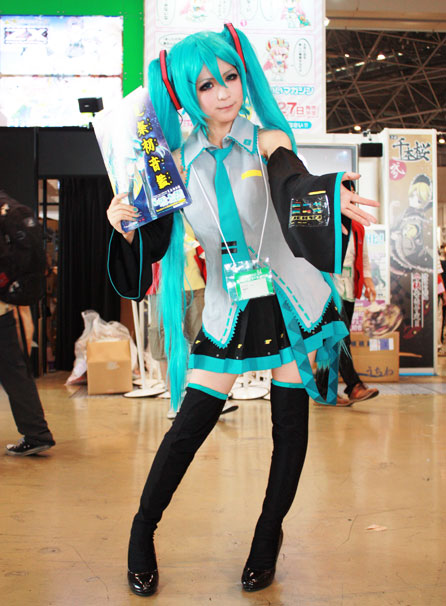 初音ミクたんのコスプレイヤーさん!