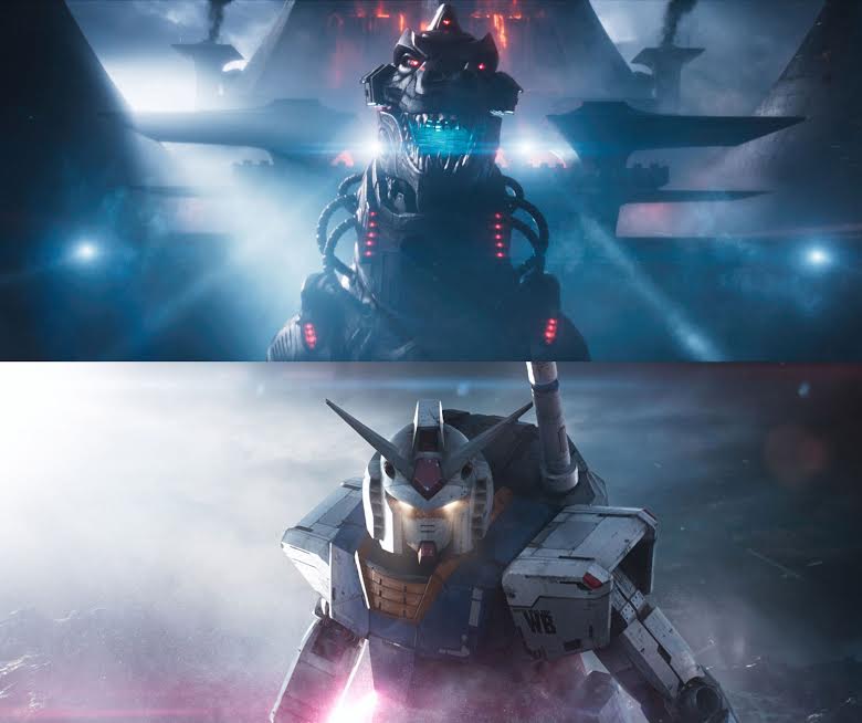 『レディ・プレイヤー1』メカゴジラ VS ガンダム