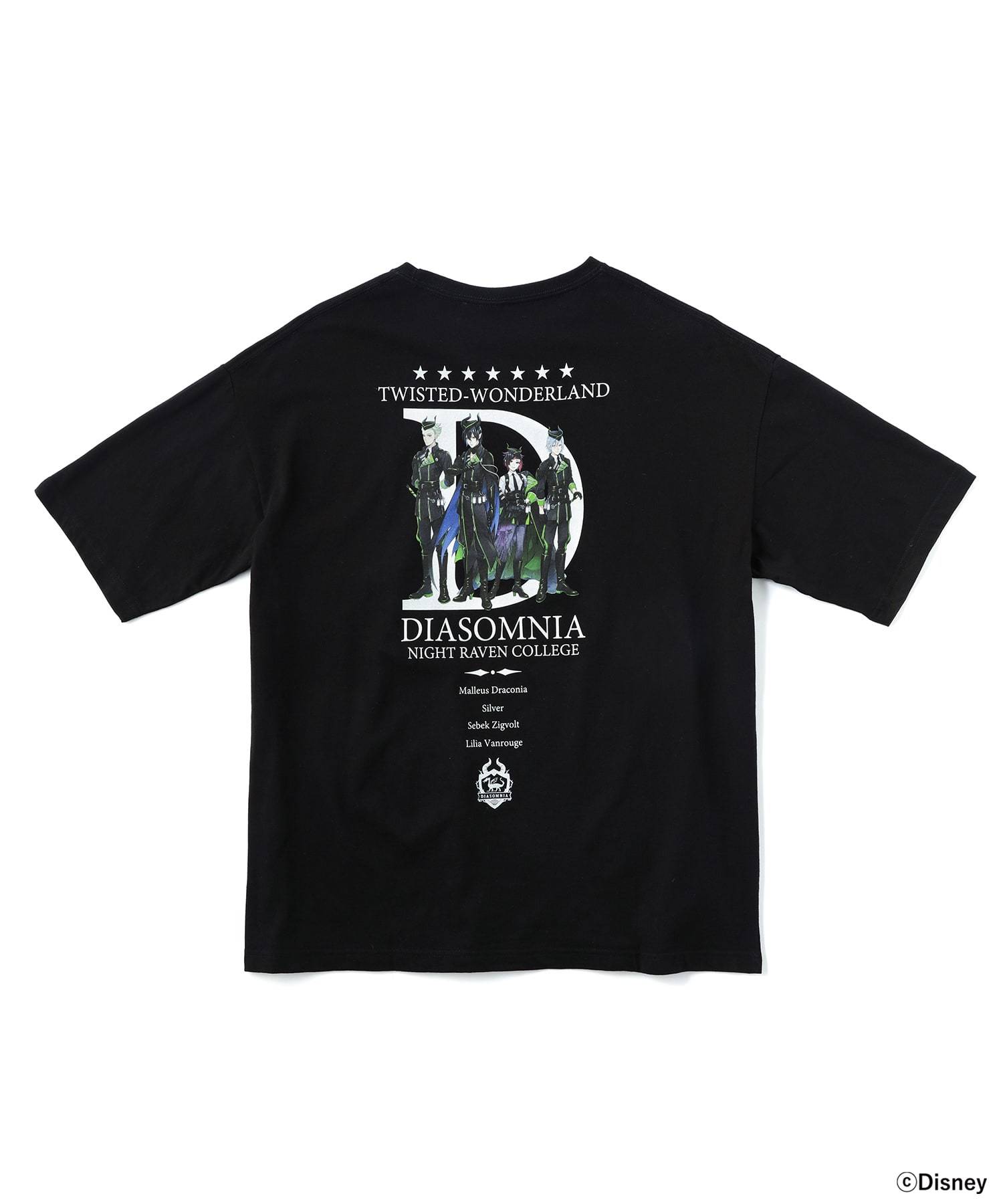 ディズニー ツイステッドワンダーランド/ビッグシルエットTシャツ/ディアソムニア寮