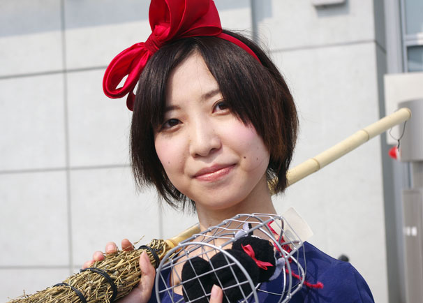 魔女の宅急便からキキ！