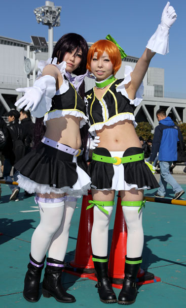 「ラブライブ!」より東條希ちゃんと星空凛ちゃん2@幸希さんとぱぷりかさん