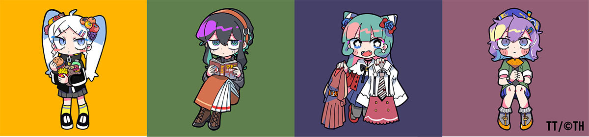 画像4: イラストレーター寺田てら「ジャンクモール」コラボカフェが原宿で開催