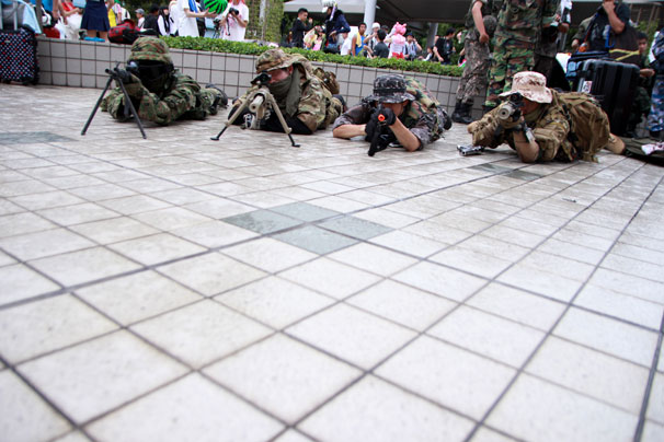 ミリタリーコス_コットンさんと愉快な仲間たち1