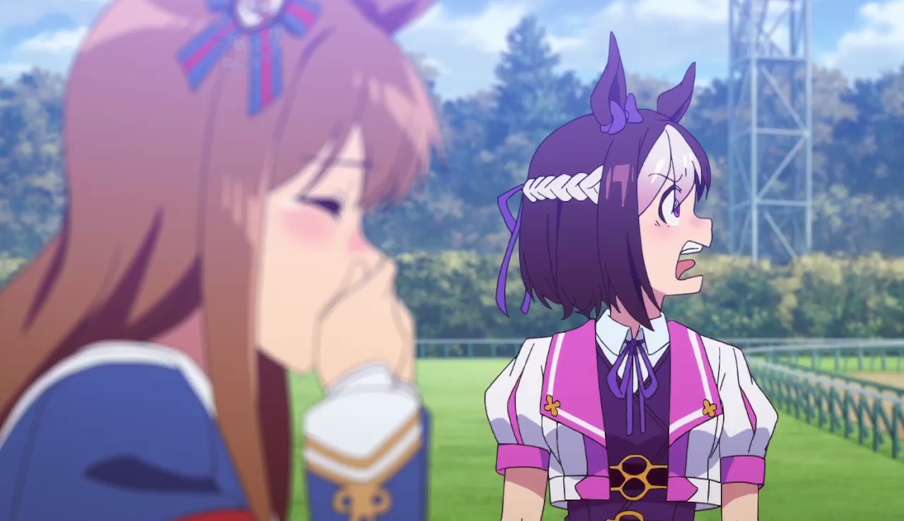 『ウマ娘 プリティーダービー』スペシャルウィークとグラスワンダー