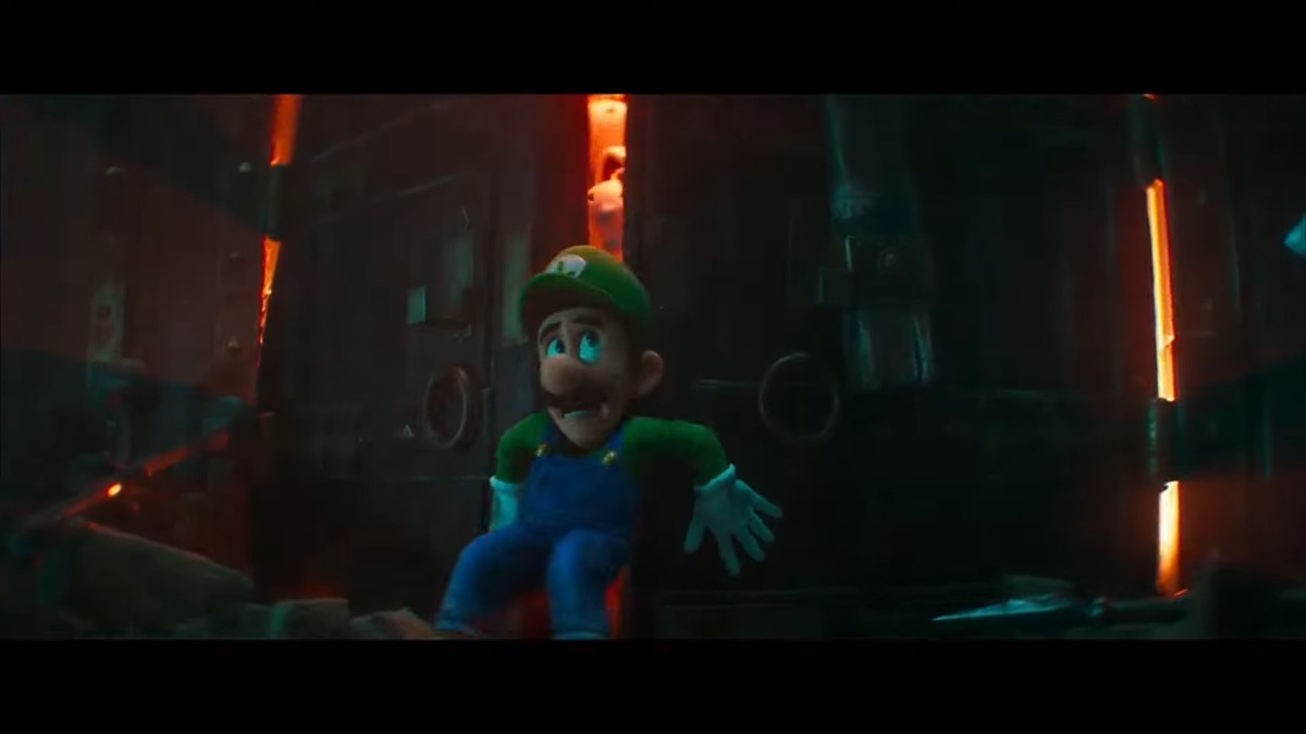 ルイージ／画像はYouTube「ザ・スーパーマリオブラザーズ・ムービー Direct」より