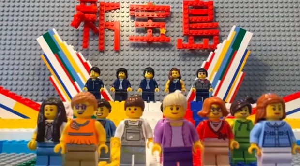 小学6年生_サカナクション「新宝島」レゴ版MV_7