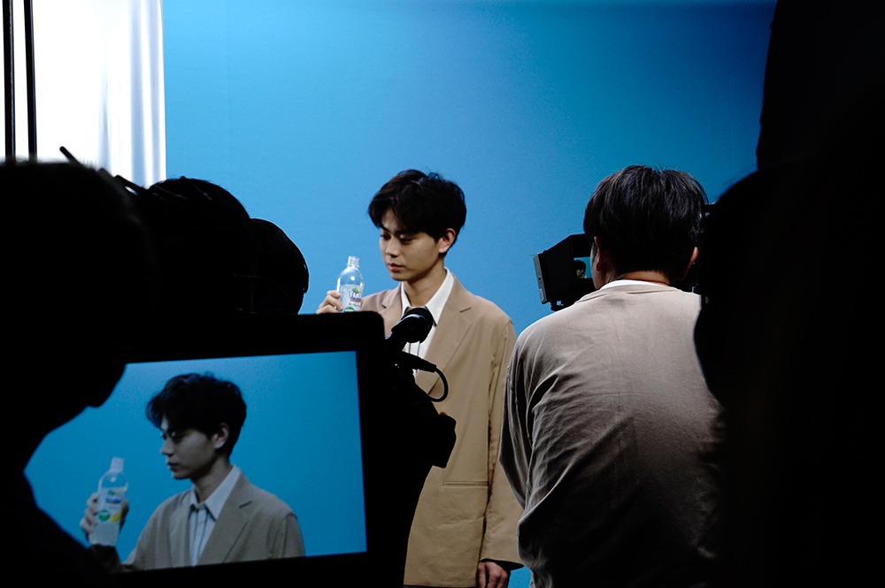 r菅田将暉さんの新ファンタCMのメイキング