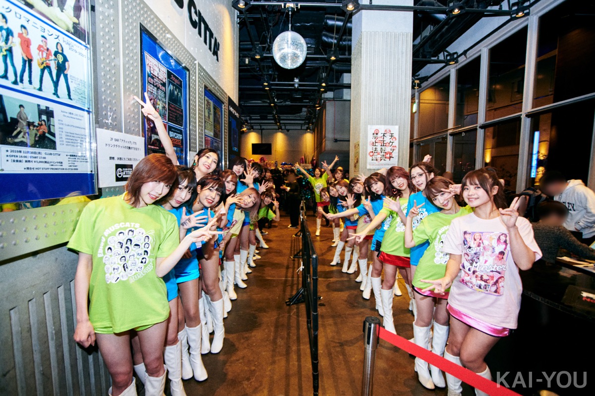 愛され、愛し返す「恵比寿マスカッツ」ライブの裏側