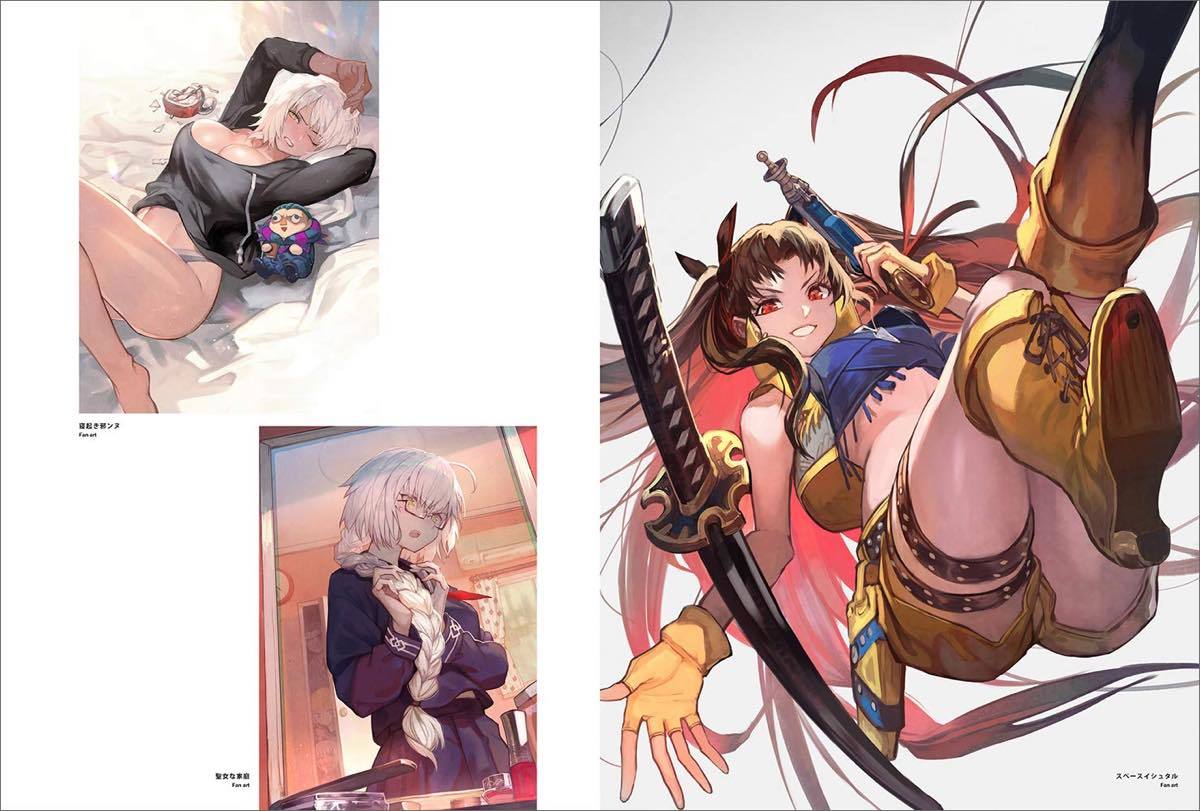 『FRAME lack画集&超速作画術』誌面イメージ／画像はAmazonより