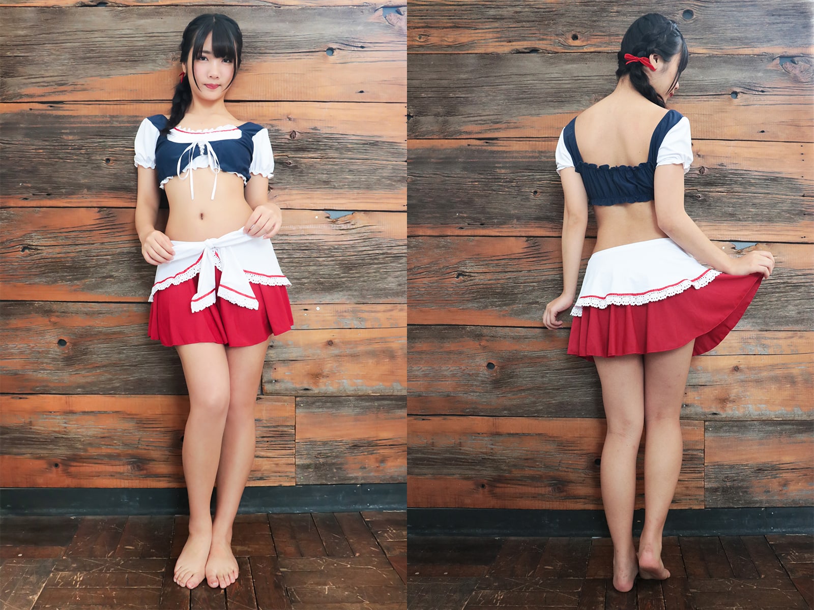 「ヒロイン水着」赤ずきん