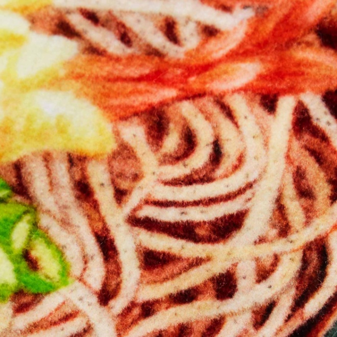 食欲そそる 麺タオル