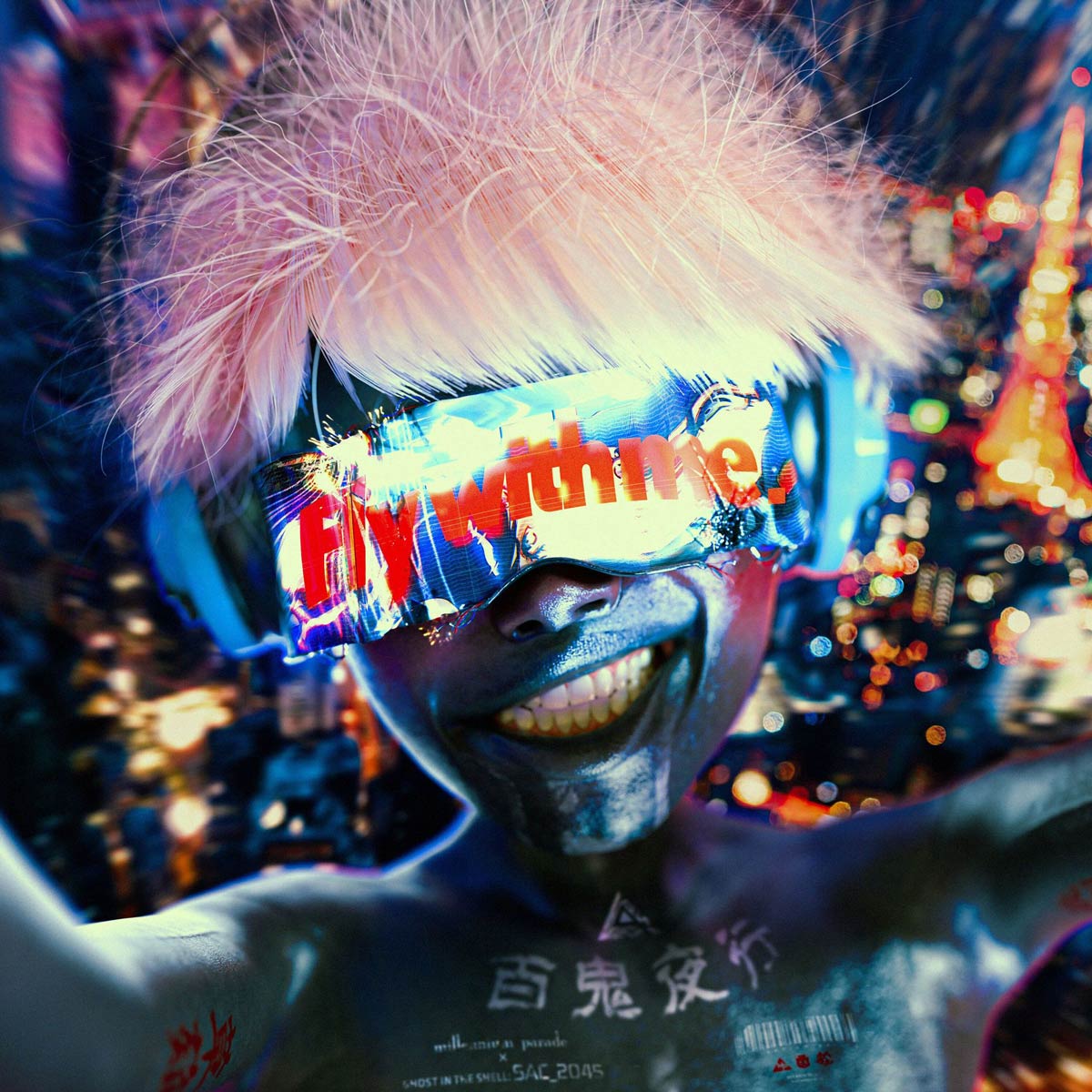 millennium parade × ghost in the shell: SAC_2045『Fly with me』