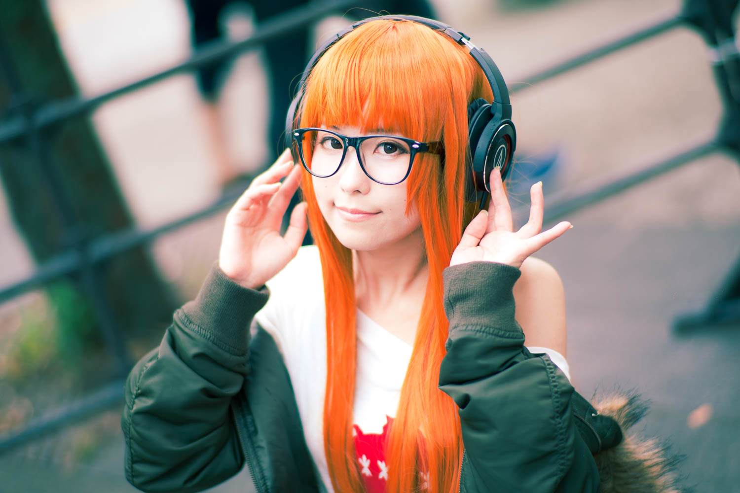 TGS_コスプレ_TGS_コスプレ_なぎさMK-2さん（『ペルソナ5』佐倉双葉）2