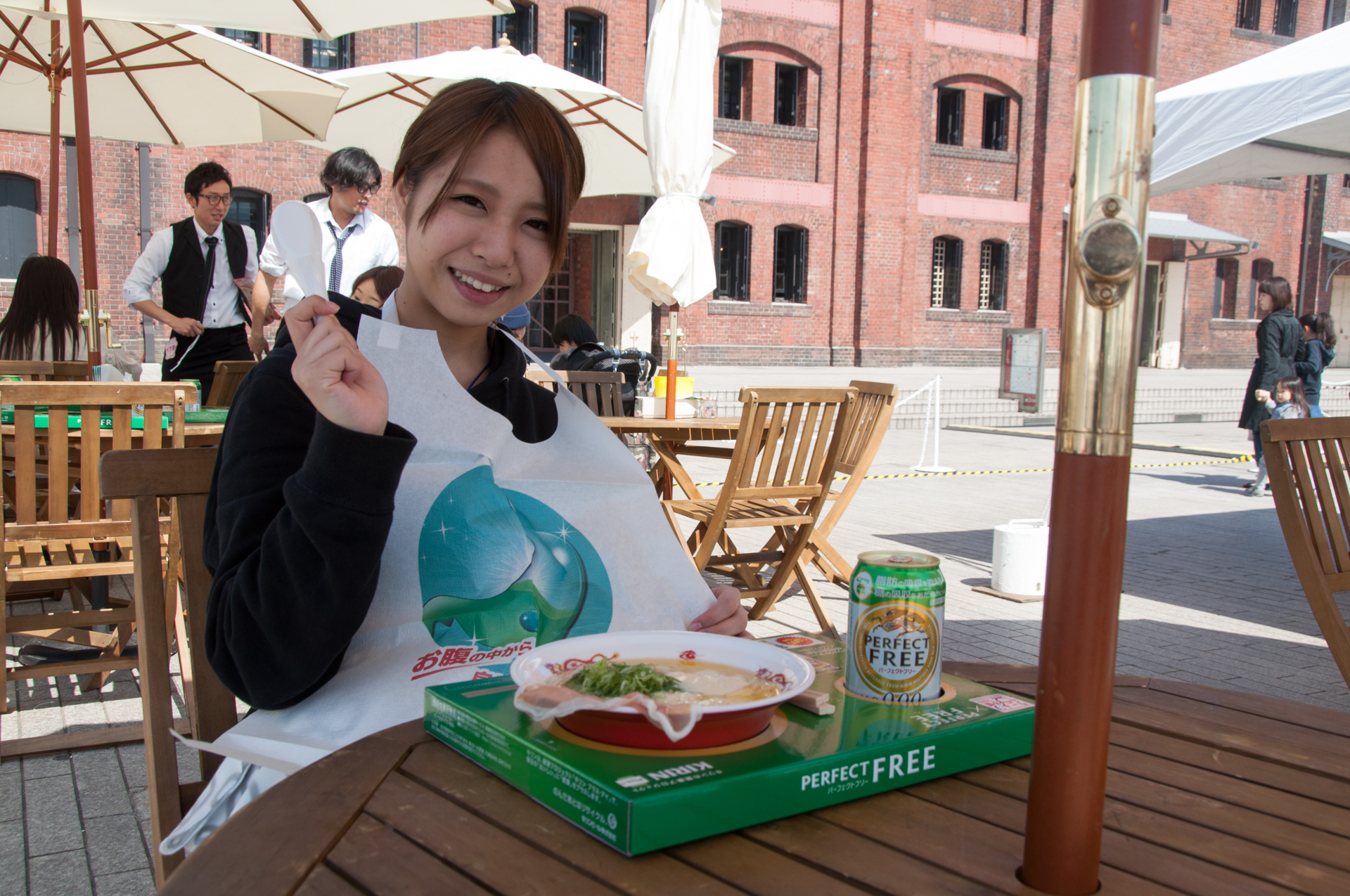 ラーメン女子博　黄金の塩らぁ麺 ドゥエイタリアン「らぁ麺フロマージュ」