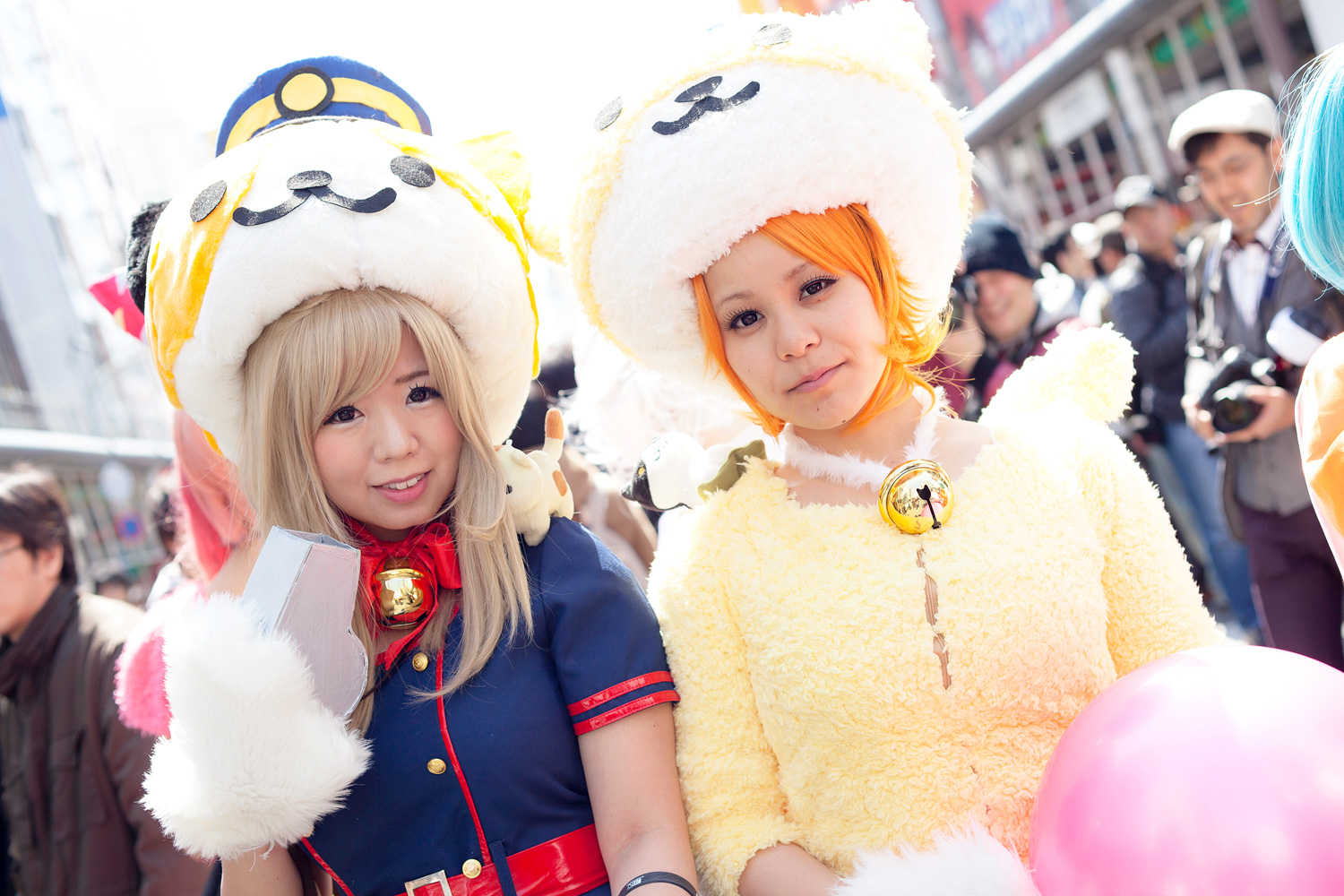 ハユシィさん、あーいーさん（『ねこあつめ』駅長さん、白きじさん）