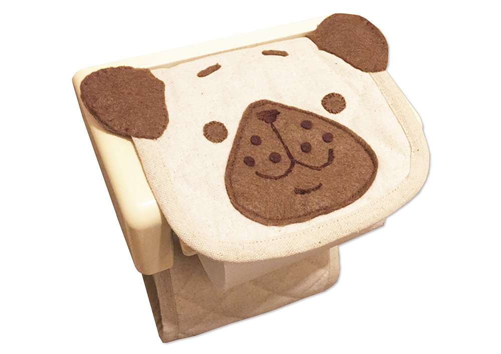 Yurie Kato ペーパーホルダーカバー 1,500円(税別)