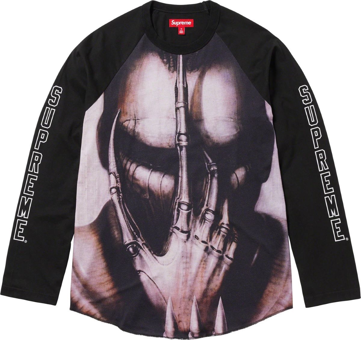 H.R. Giger Raglan L/S Top