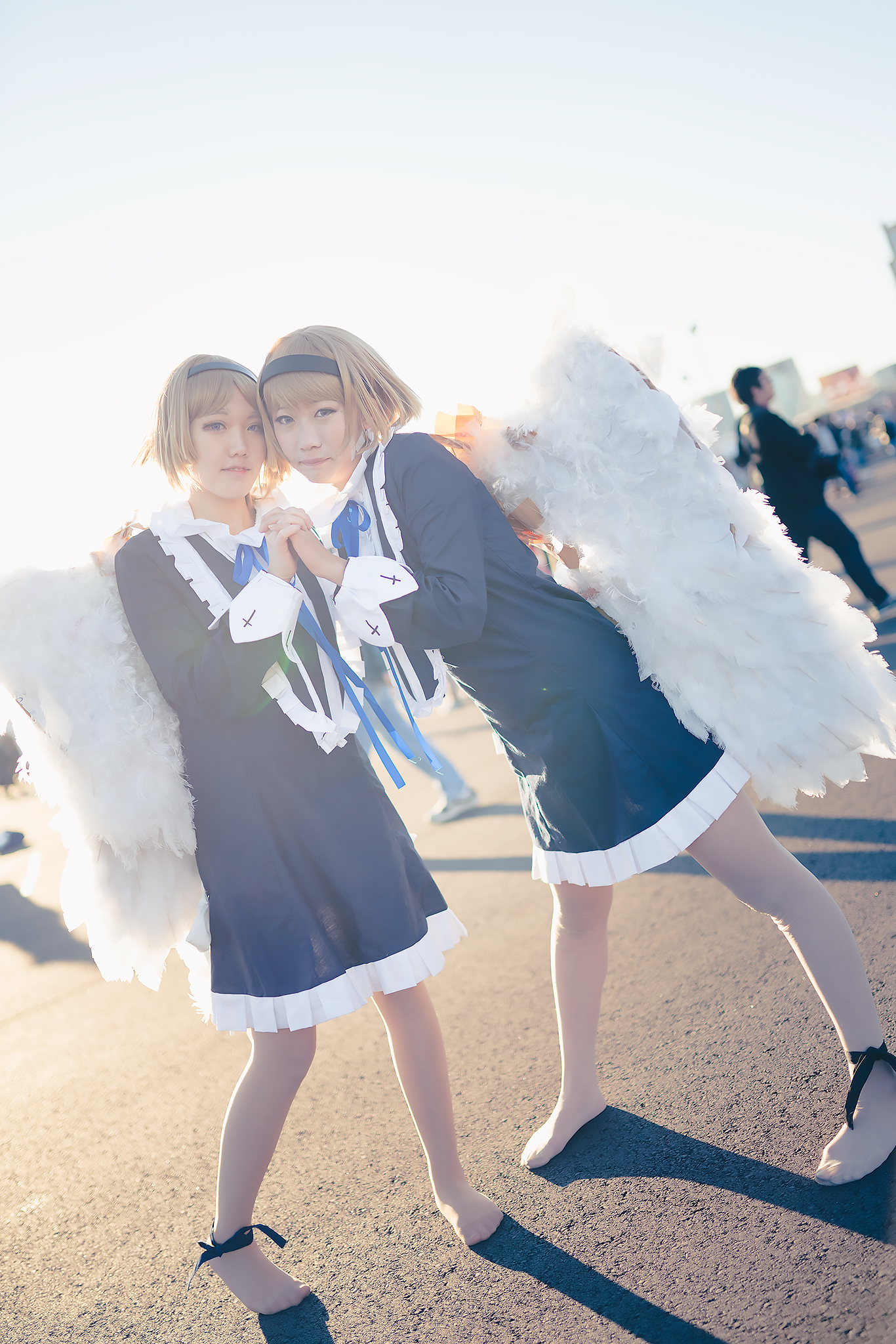 C91コスプレ_英璃さんと鈴音モナさん_魔法少女育成計画_ゆなえるとみなえる1