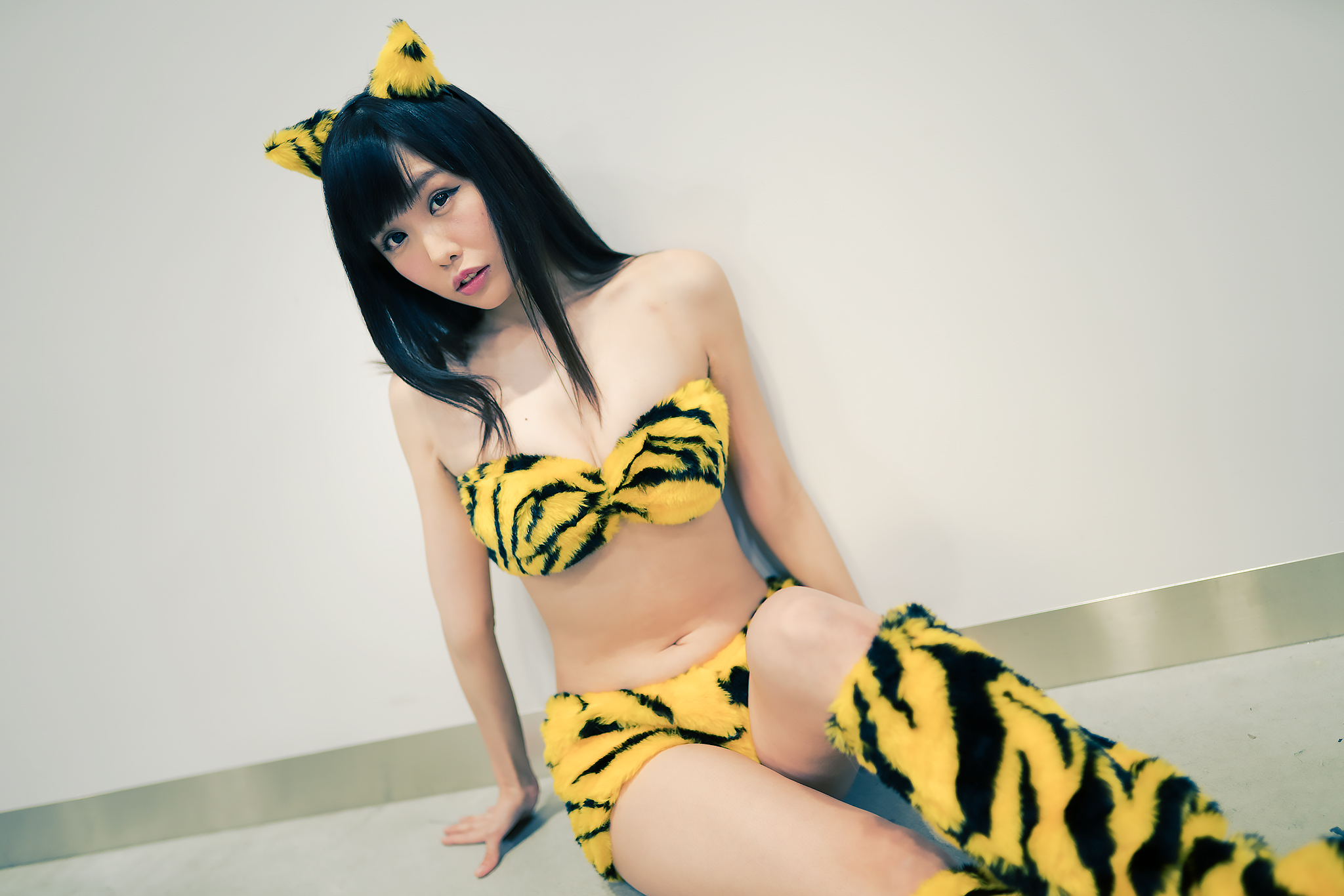 『うる星やつら』ラムのコスプレ　稲森美優さん1