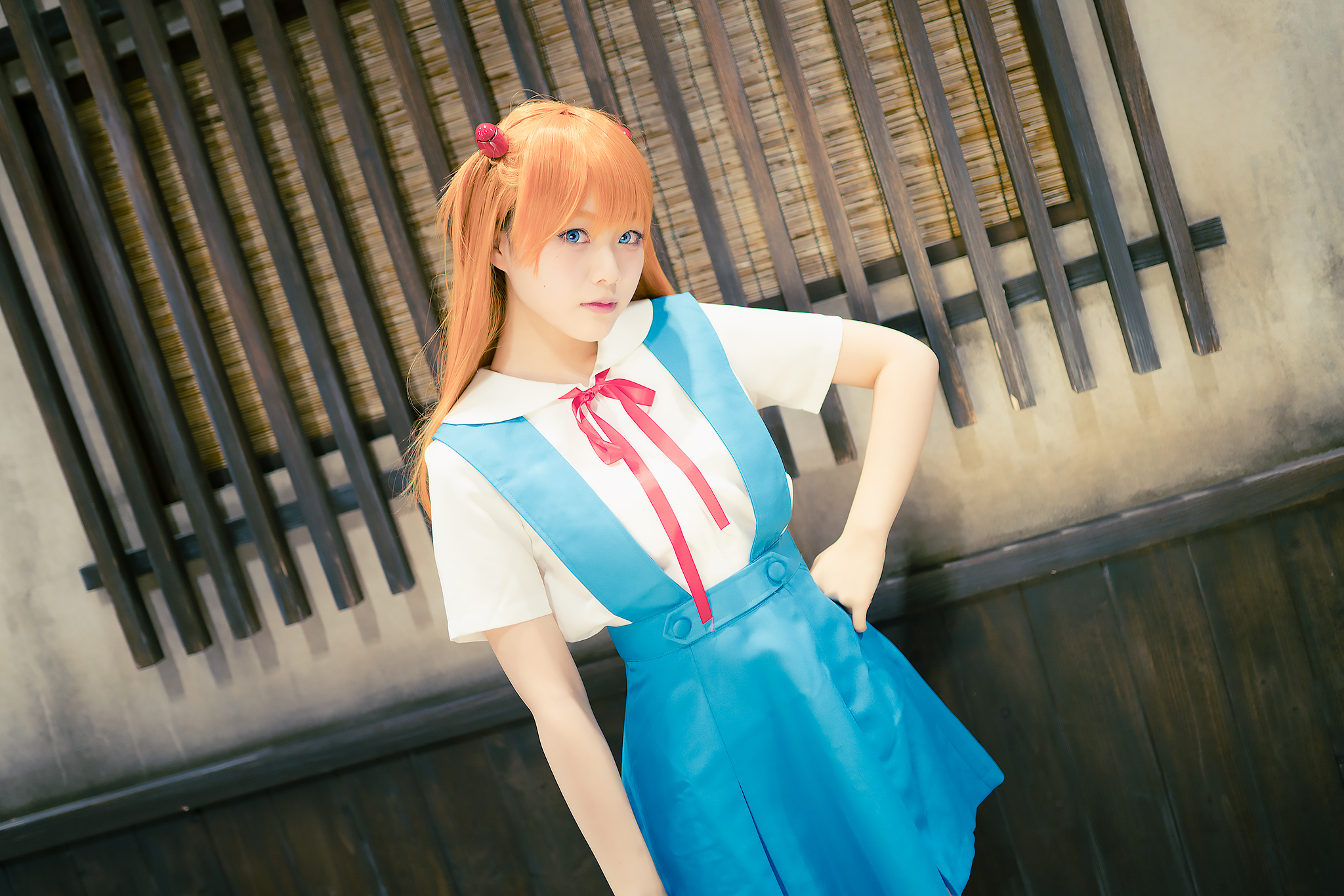 『新世紀エヴァンゲリオン』惣流・アスカ・ラングレーのコスプレ　美琴さん1