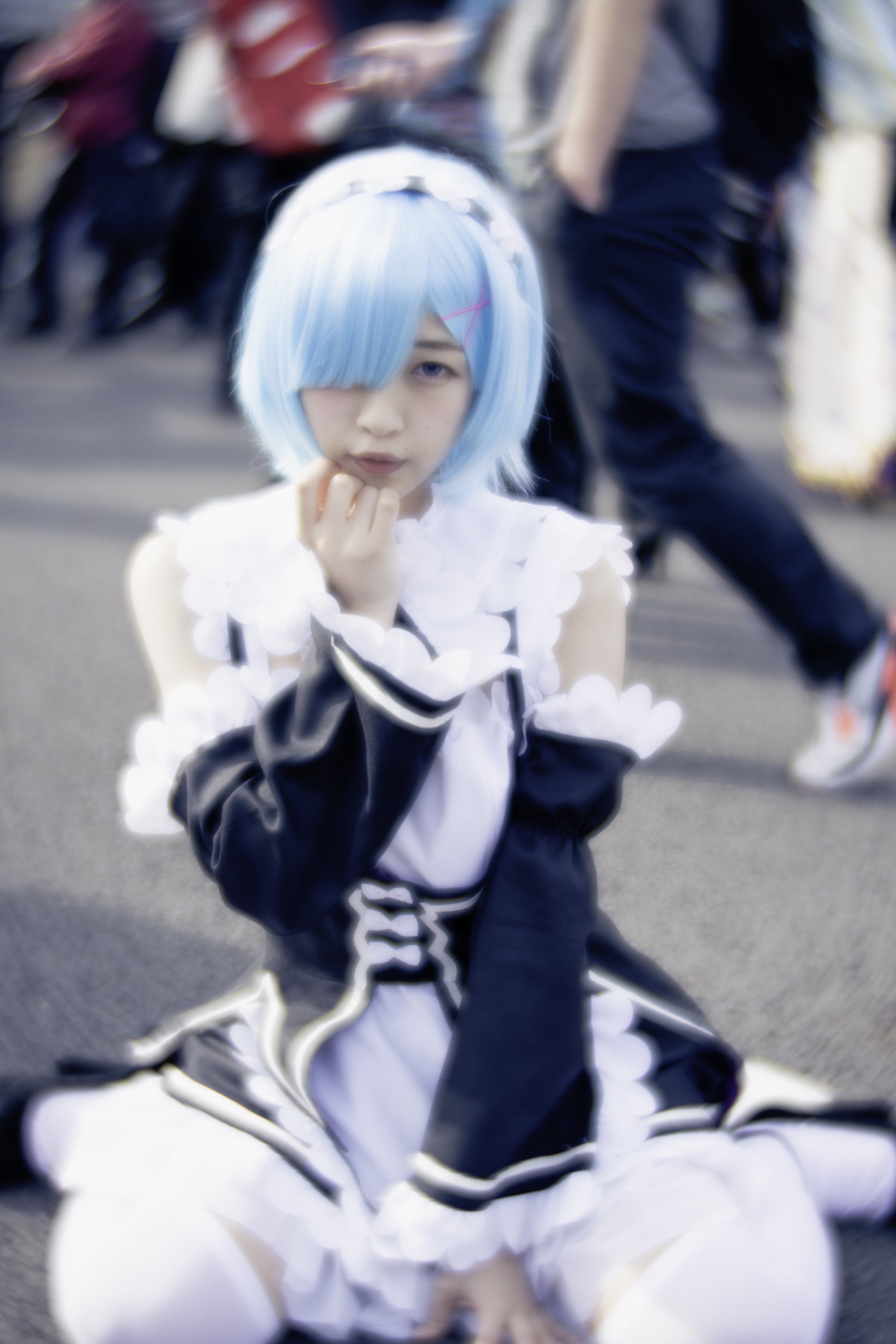 『Re:ゼロから始める異世界生活』レムのコスプレ2