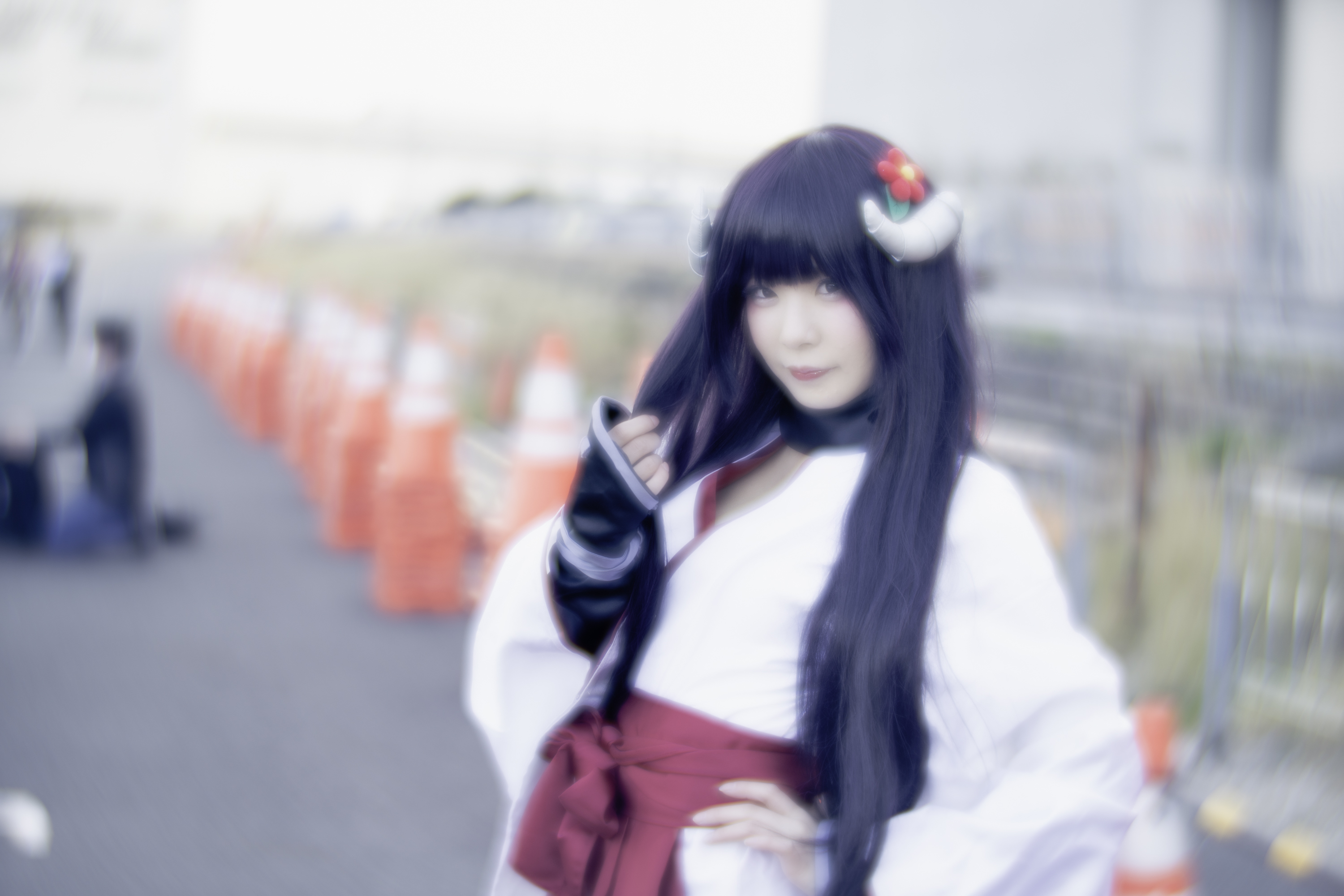 『妖狐×僕SS』白鬼院凜々蝶のコスプレ