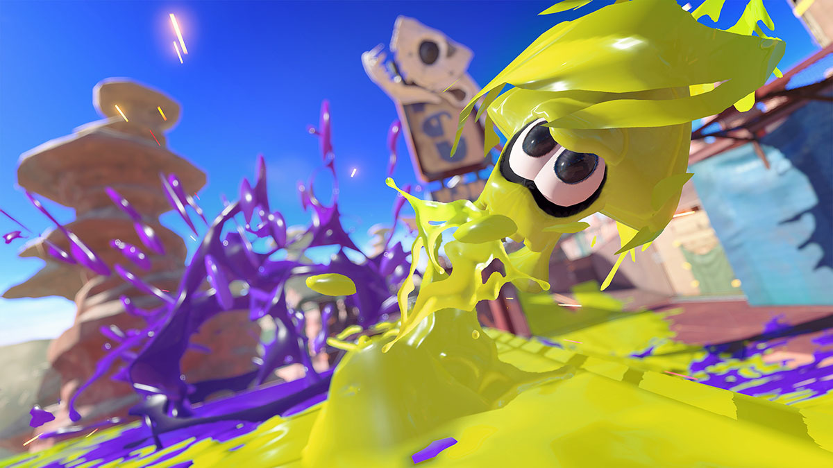「イカロール」／画像は『スプラトゥーン』公式Twitterから