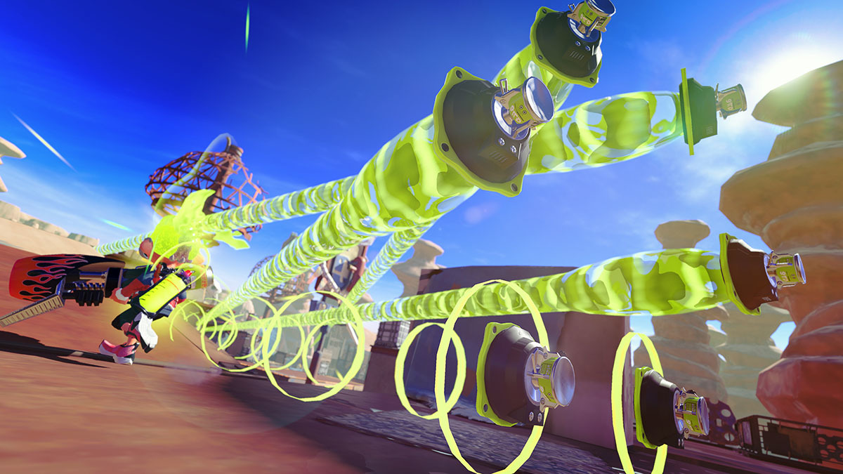 バンカラ地方のスペシャルウェポン／画像は『スプラトゥーン』公式Twitterから