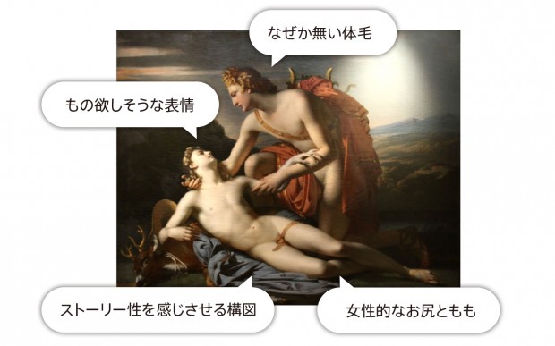 アポロン神とキュパリッソス_解説付き