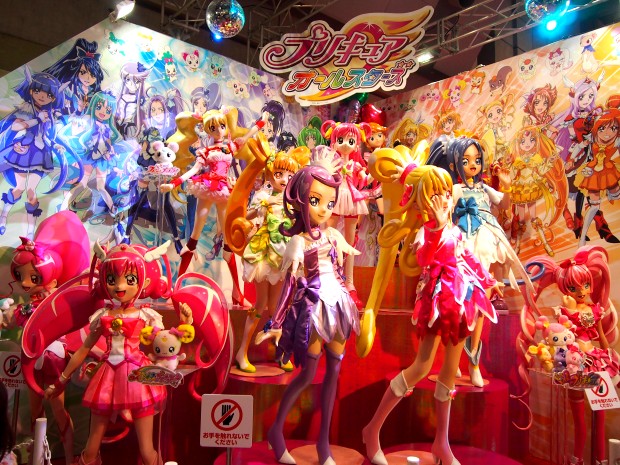 反対側にはプリキュアオールスターズが!
