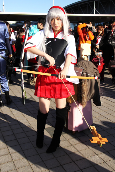 『艦隊これくしょん-艦これ-』から、古都まろんさんによる翔鶴 コミケC85コスプレ写真2