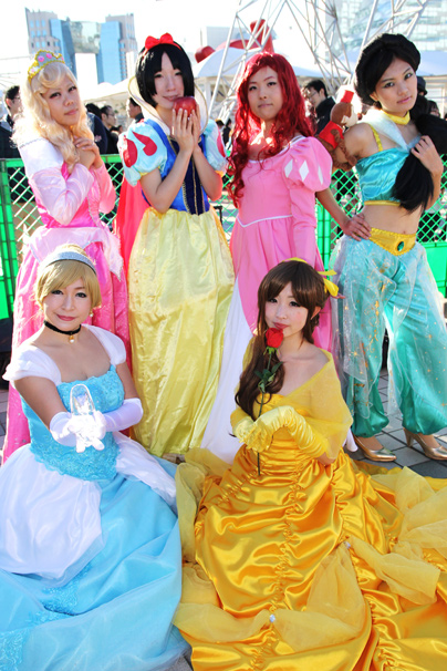 ディズニーのプリンセスたち コミケC85コスプレ写真2