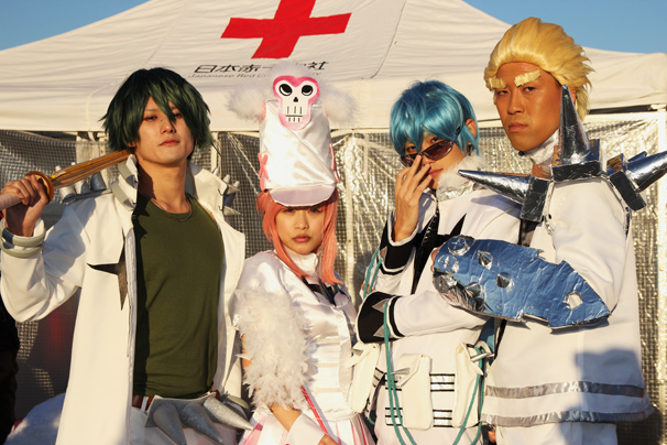 『キルラキル』から、AAMYによる生徒会四天王 コミケC85コスプレ写真2