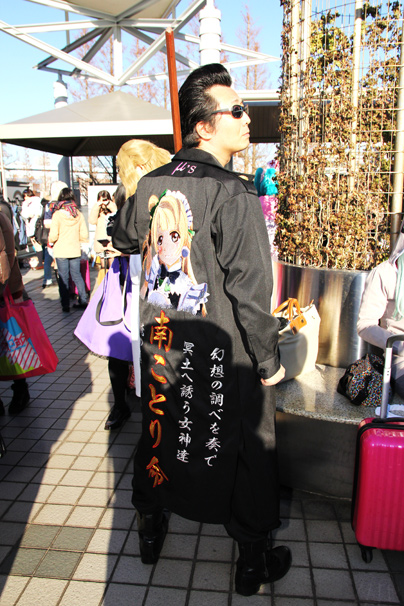 『ラブライブ！』から、夜猫さんによることりちゃん特攻服 コミケC85コスプレ写真2