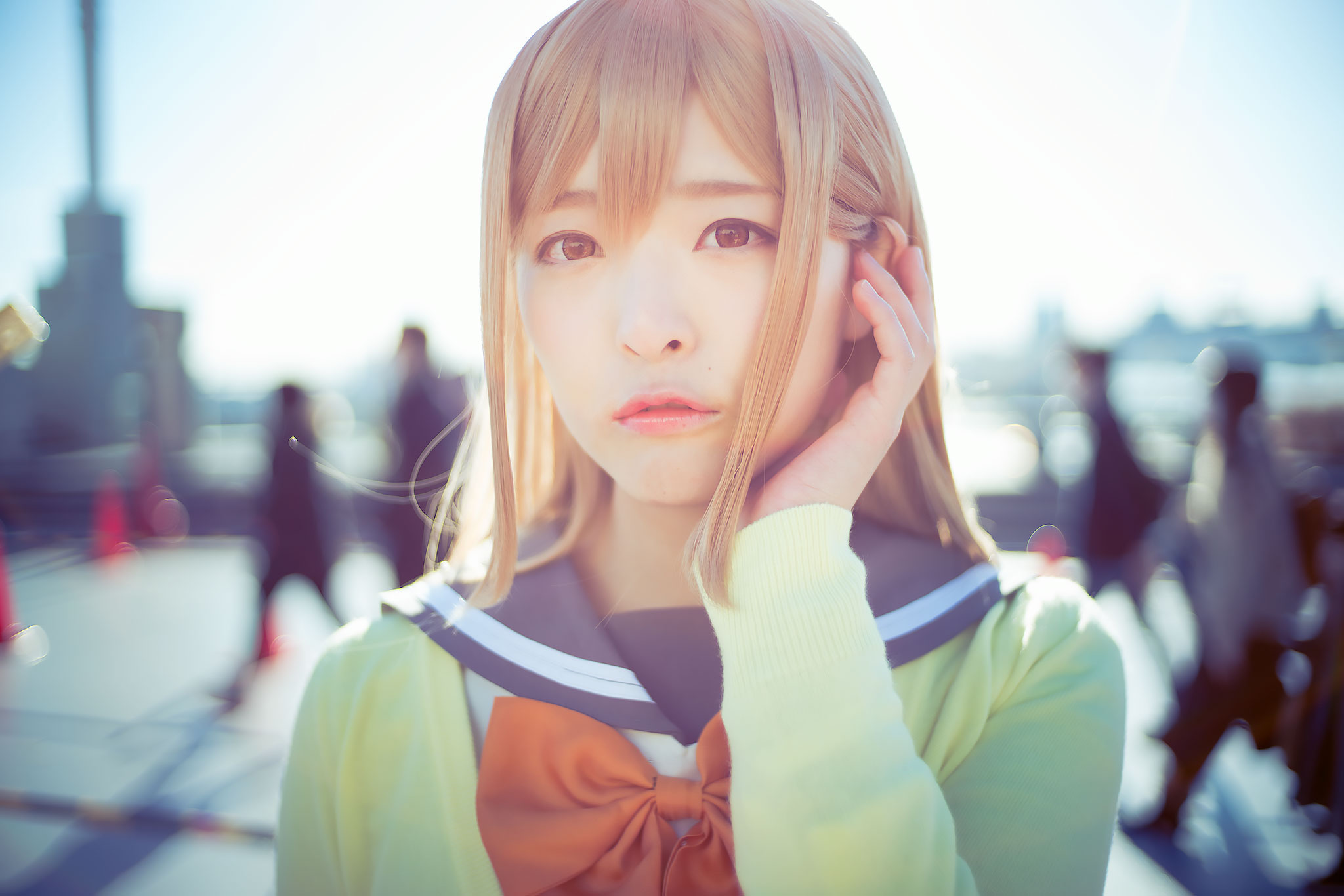 コミケC91コスプレ_肉球あやと（『ラブライブ！サンシャイン!!』国木田花丸）51
