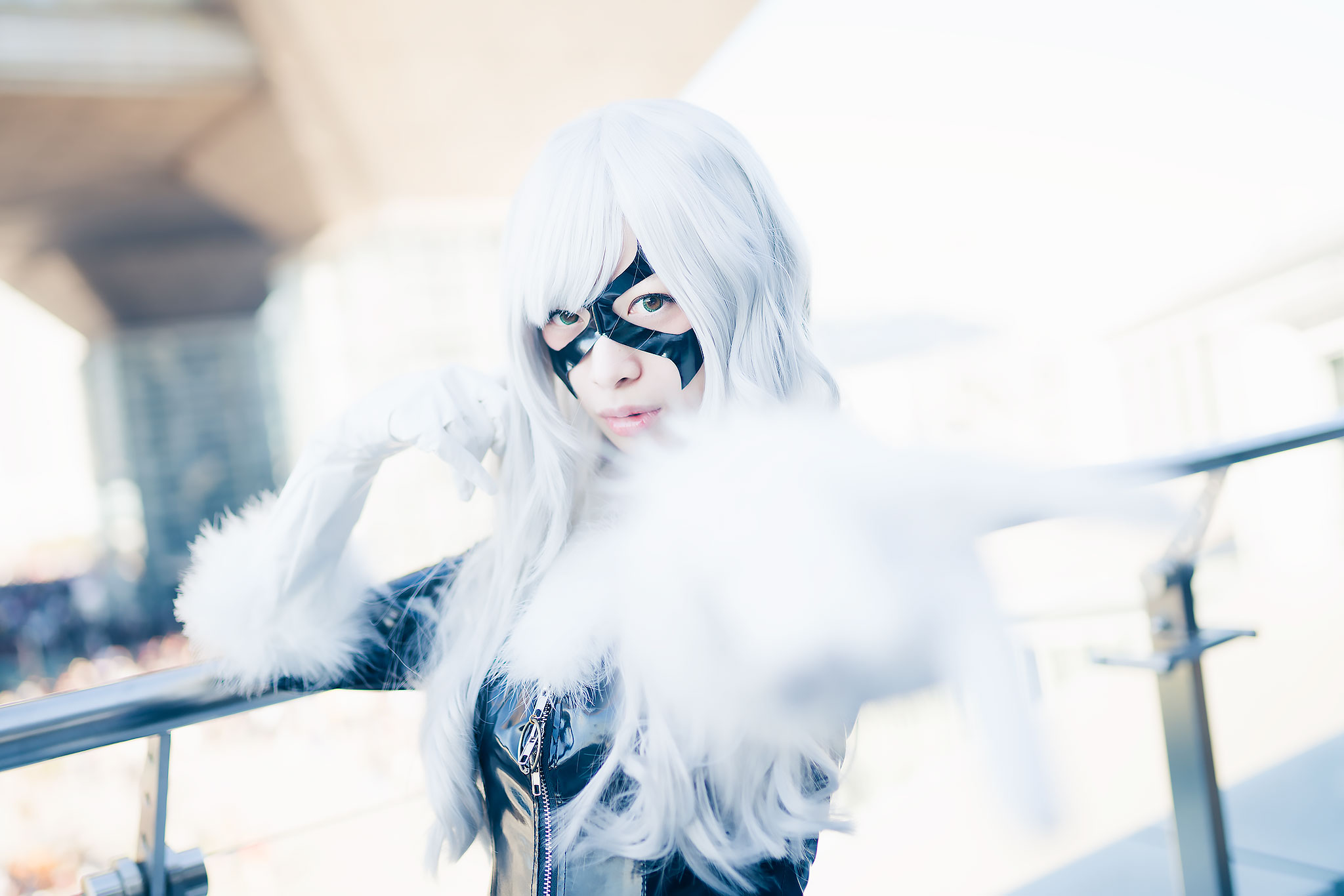 コミケC91コスプレ_小鞠こまち（『スパイダーマン』ブラックキャット）8