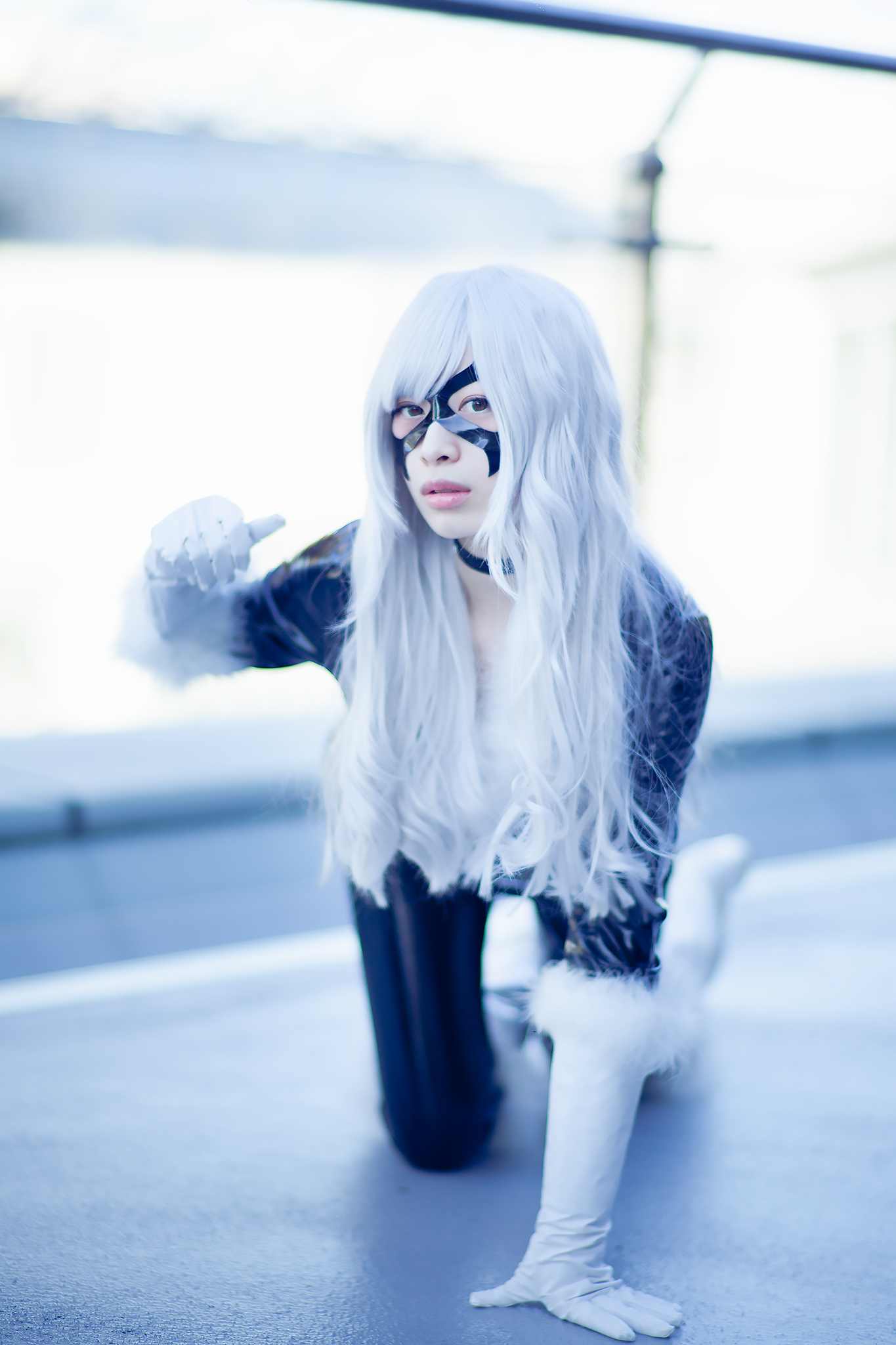 コミケC91コスプレ_小鞠こまち（『スパイダーマン』ブラックキャット）6