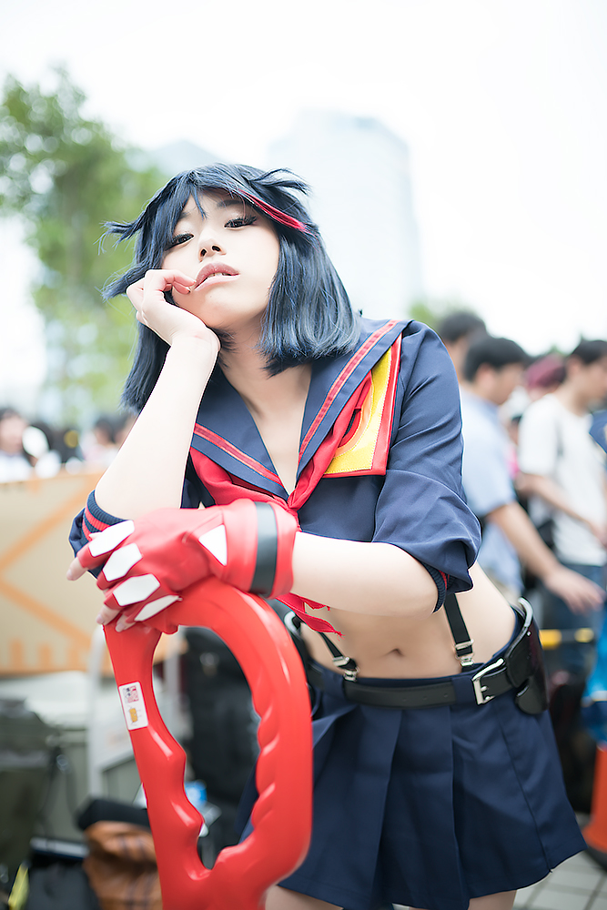 コミックマーケット92_こげ子さん／『キルラキル』纏流子のコスプレ