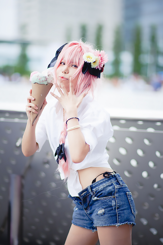 コミックマーケット92_もぐ。さん／『Fate/Grand Order』アストルフォのコスプレ