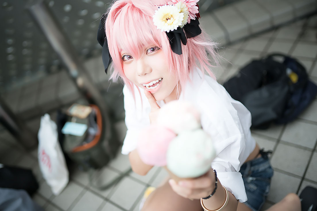 コミックマーケット92_もぐ。さん／『Fate/Grand Order』アストルフォのコスプレ