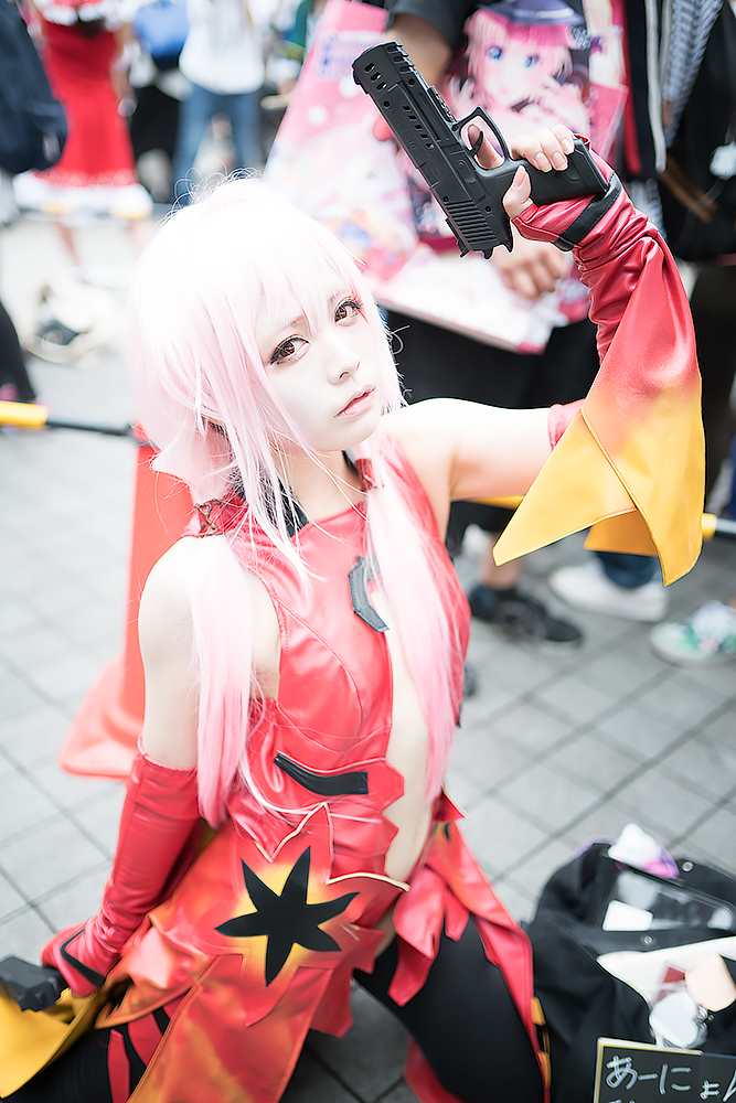 コミックマーケット92_あーにょんさん／『ギルティクラウン』楪いのりのコスプレ