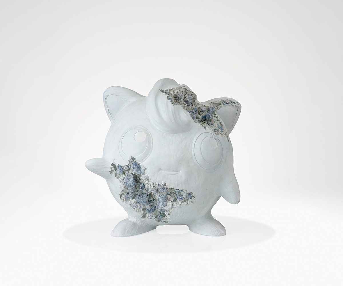 プリン/©Daniel Arsham　Courtesy of NANZUKA ©2020 Pokémon. TM, ® Nin