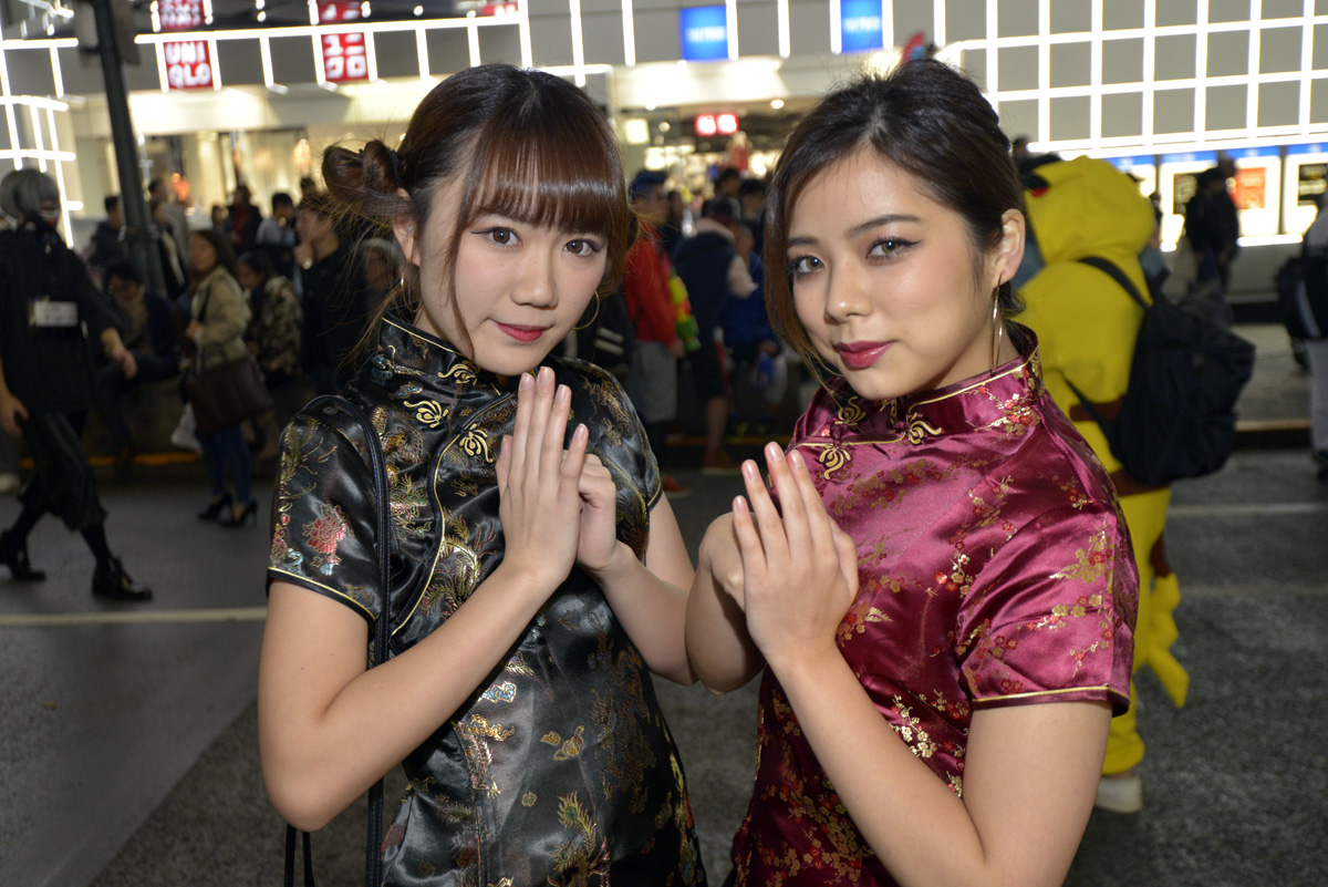 渋谷ハロウィン2017ギャル！_DSC0115