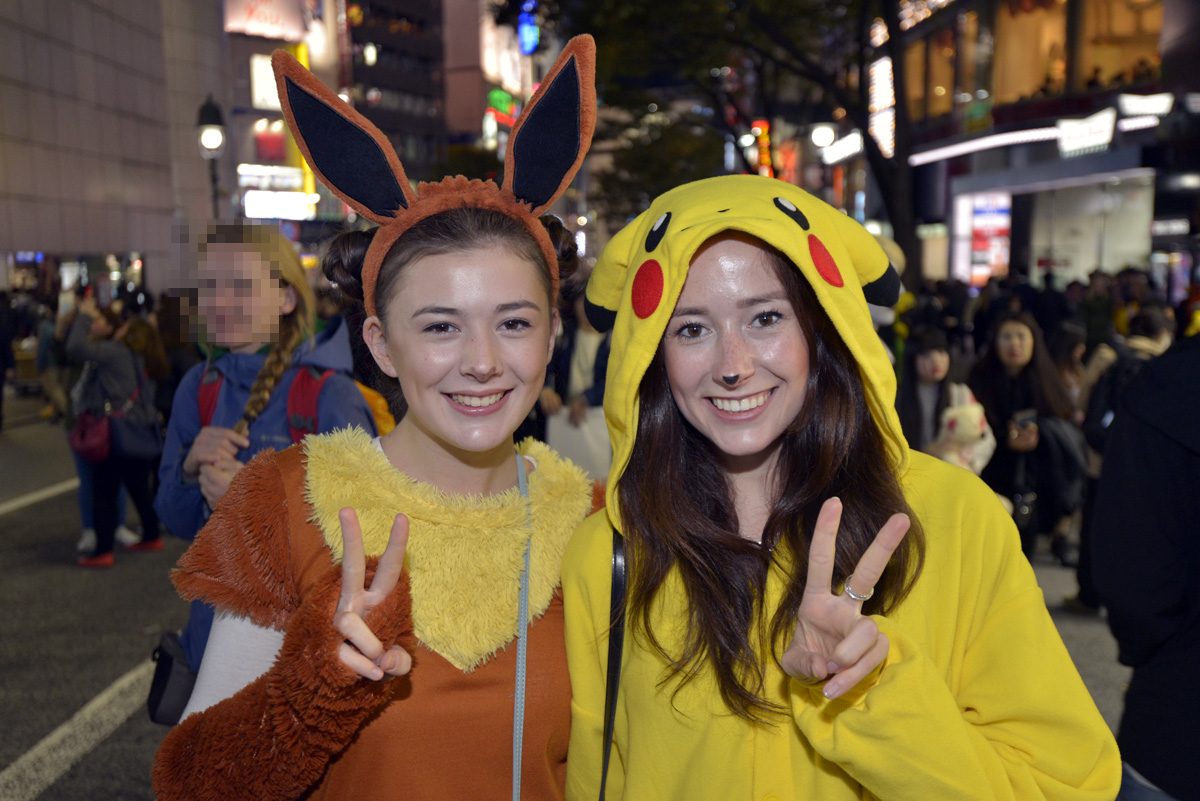 渋谷ハロウィンの美女たち３