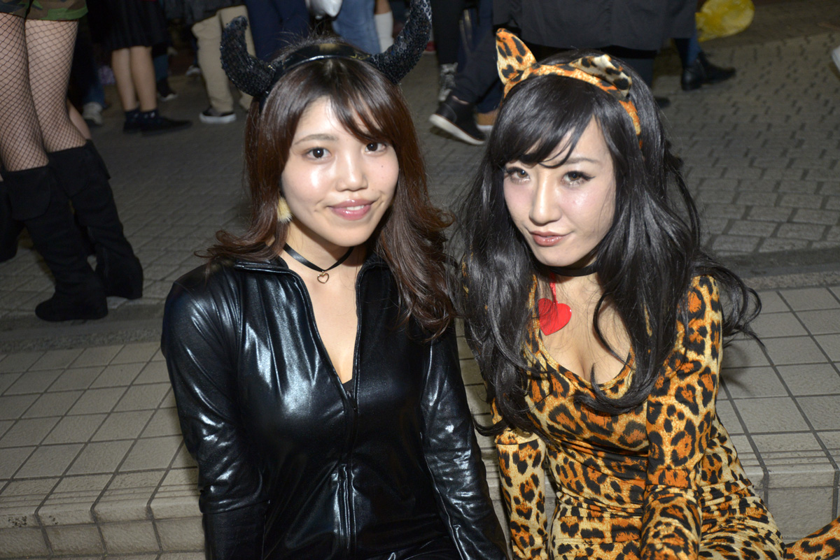 渋谷ハロウィン2017ギャル！_DSC0156